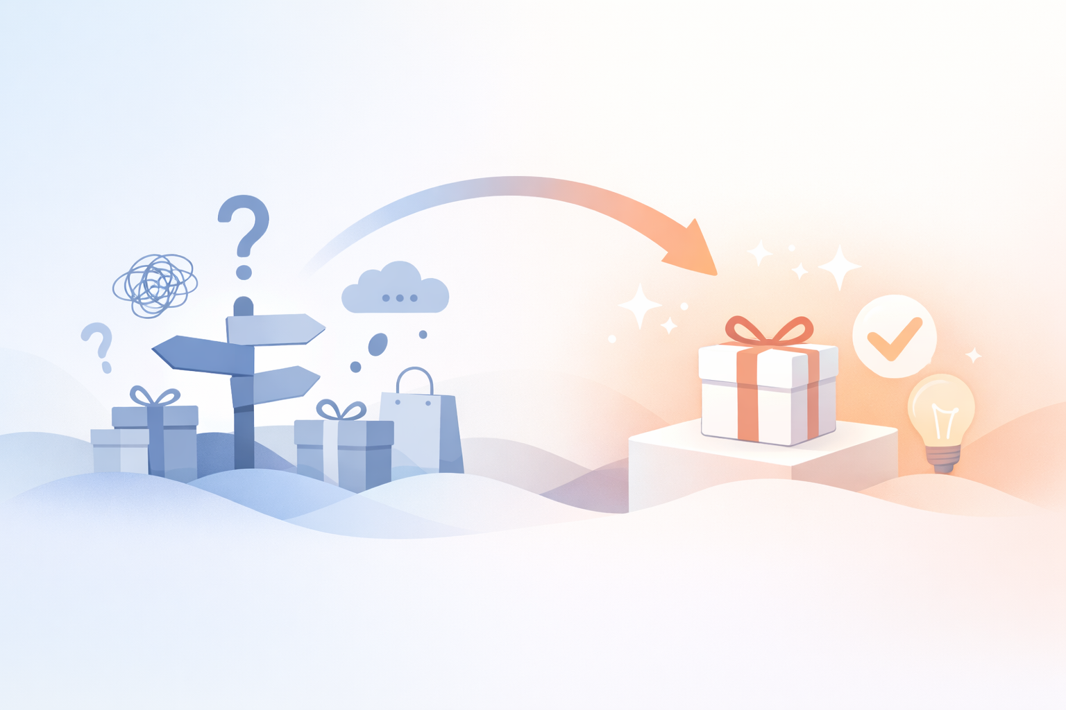 Por que é difícil escolher presentes e como facilitar