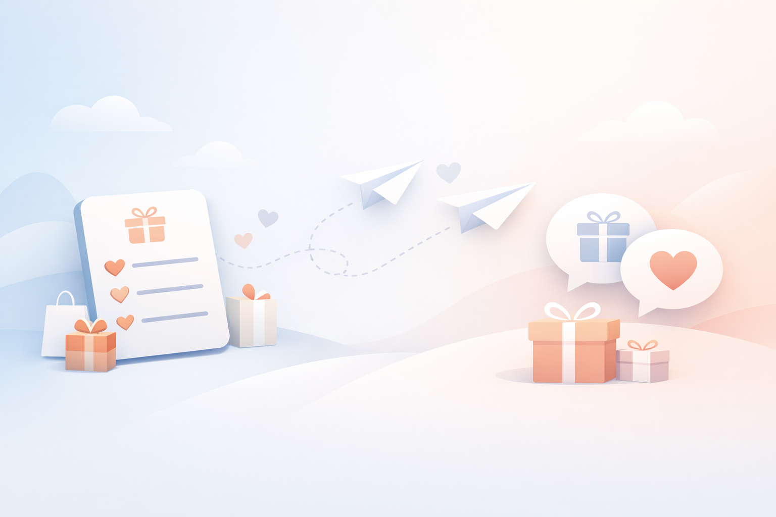 Wunschliste teilen ohne unangenehm